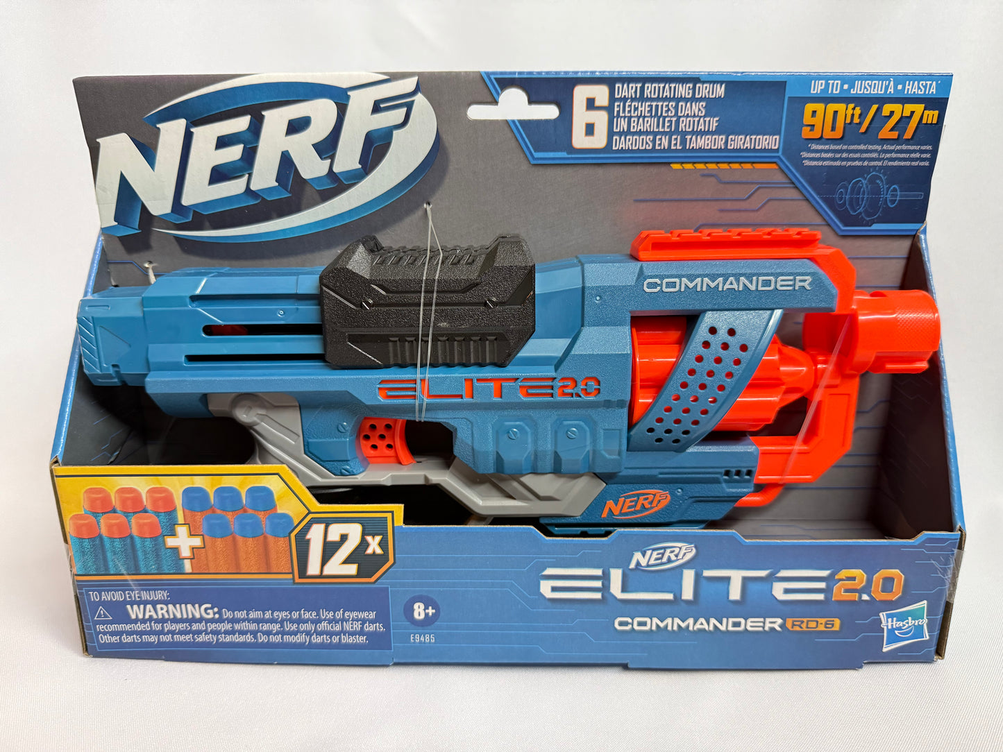 NERF ELITE 2.0 COMANDANTE RD-6