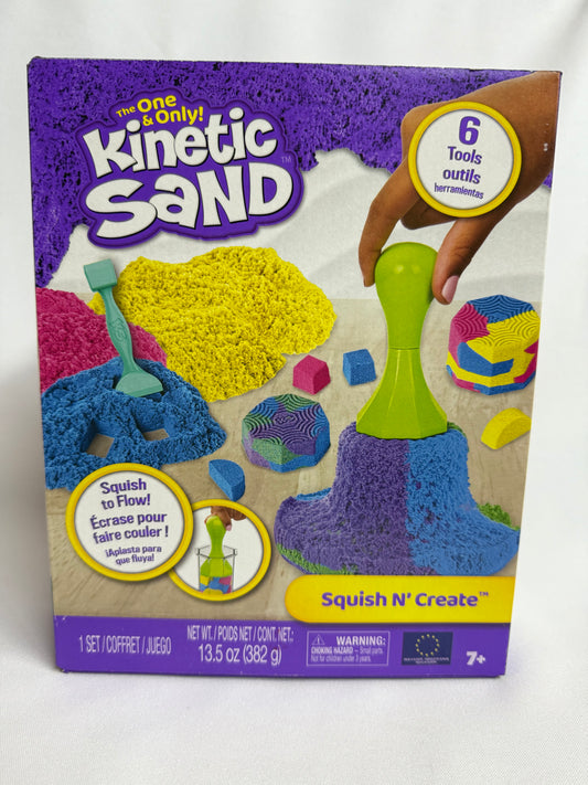 KINETIC SAND APLASTA Y CREA