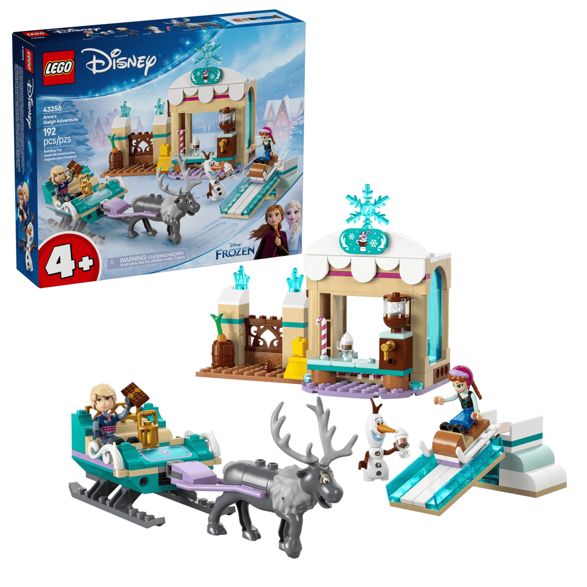 LEGO Disney #43256 Aventura en Trineo de Anna