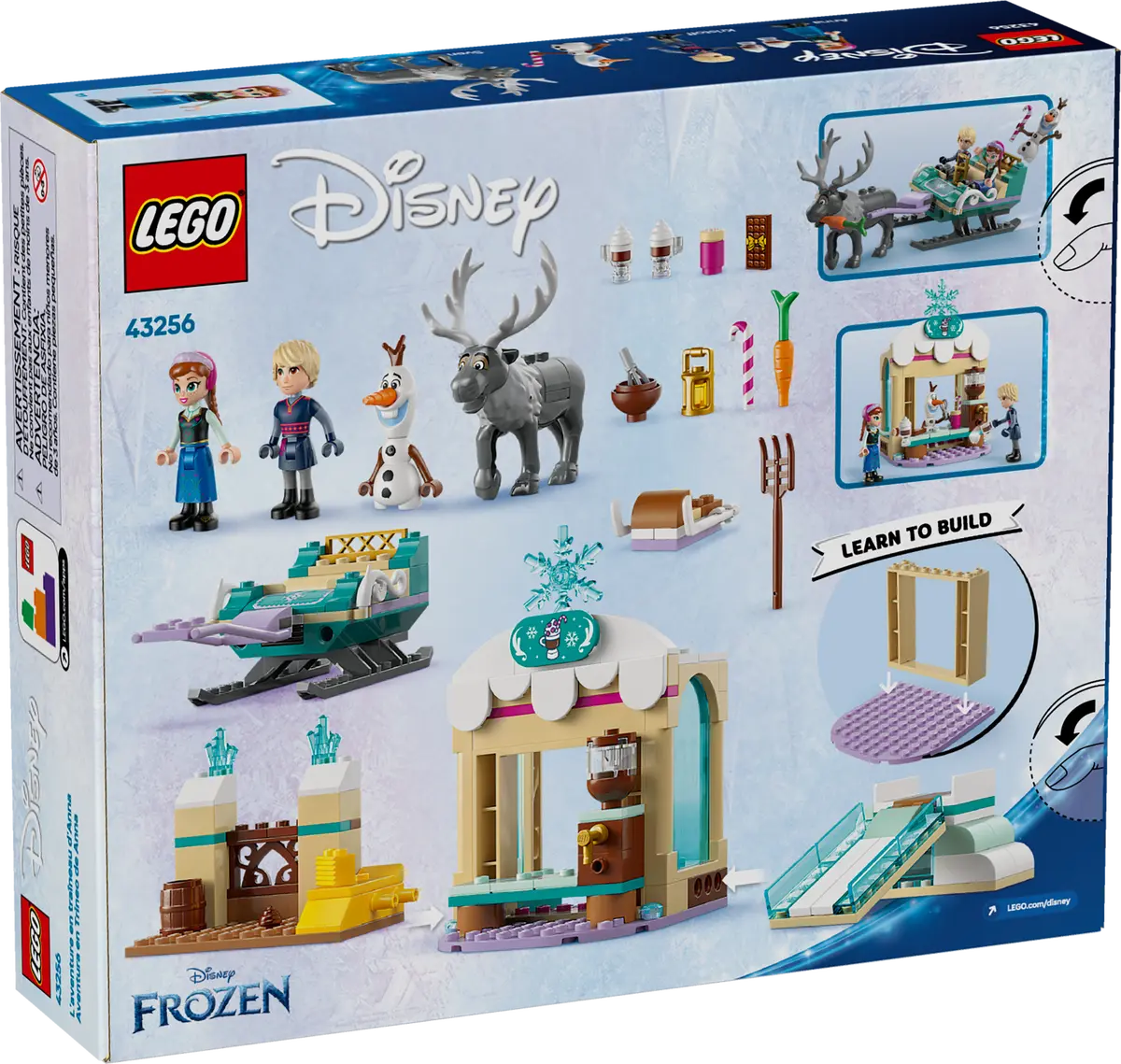 LEGO Disney #43256 Aventura en Trineo de Anna