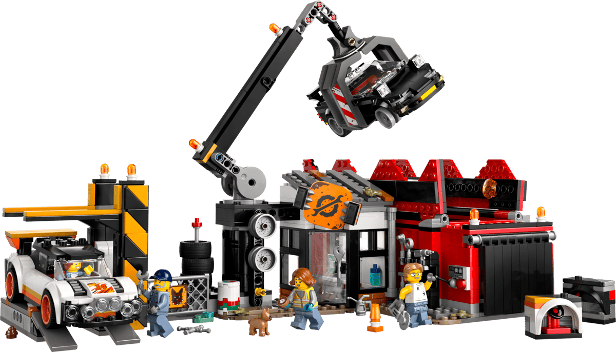 LEGO City #60472 Desguace con Coches