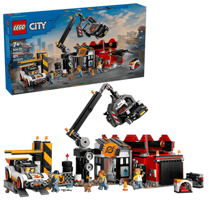 LEGO City #60472 Desguace con Coches