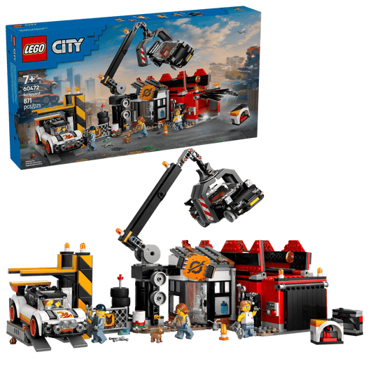 LEGO City #60472 Desguace con Coches