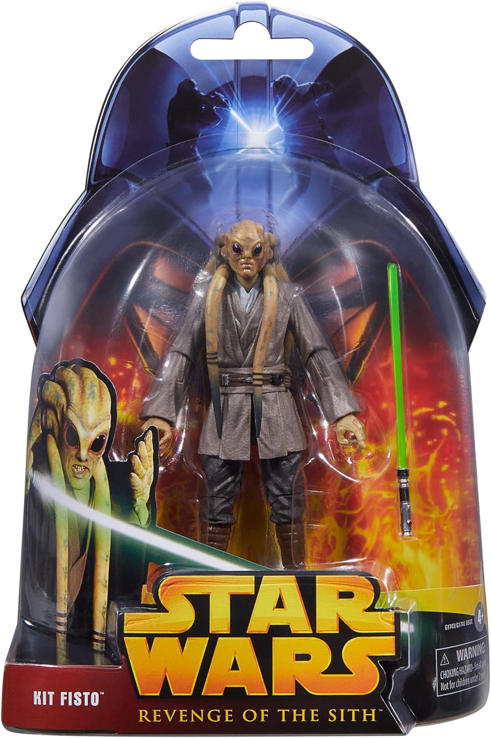 Star Wars The Black Series Kit Fisto, Venganza de los Sith Figura de acción (15 cm)