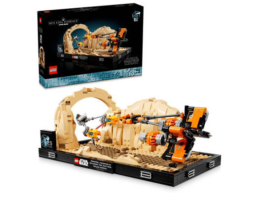 LEGO Star Wars #75380 Diorama: Carrera de Vainas de Mos Espa