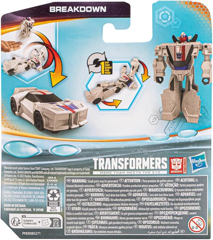 TRANSFORMERS FIGURA DE
ACCION BREAKDOWN